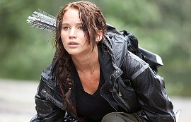 Jennifer Lawrence in The Hunger Games