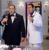 Kevin James and Adam Sandler in I Now Pronounce You Chuck & Larry