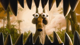 Scrat in Ice Age: Dawn of the Dinosaurs
