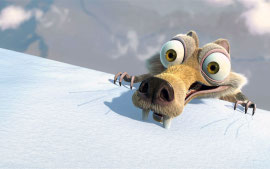 Scrat in Ice Age