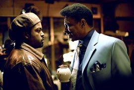Ice Cube and Keith David in Barbershop