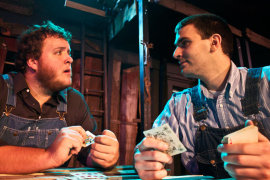Matt Mercer and Steve Quartell in Of Mice and Men