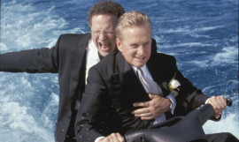 Albert Brooks and Michael Douglas in The In-Laws