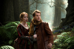 Emily Blunt and James Corden in Into the Woods