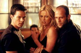 Mark Wahlberg, Charlize Theron, and Jason Statham in The Italian Job