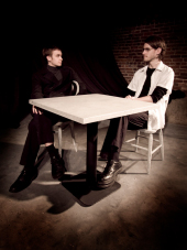 James Bleecker and Tyson Danner in Angels in America: Millennium Approaches
