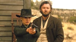 Natalie Portman and Joel Edgerton in Jane Got a Gun