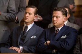 Armie Hammer and Leonardo DiCaprio in J. Edgar