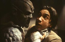 Jonathan Breck and Justin Long in Jeepers Creepers