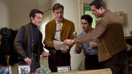 Vincent Piazza, Erich Bergen, John Llyod Young, and Michael Lomenda in Jersey Boys