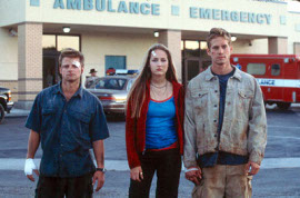 Steve Zahn, Leelee Sobieski, and Paul Walker in Joy Ride