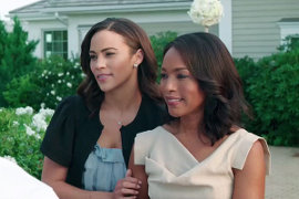 Paula Patton and Angela Bassett in Jumping the Broom