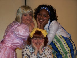 Molly Laurel, Sunshine Ramsey, and Antoinette Holman in Junie B. Jones & a Little Monkey Business