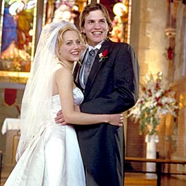 Brittany Murphy and Ashton Kutcher in Just Married