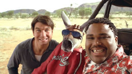 Jerry O'Connell, Kangaroo Jack, and Anthony Anderson in Kangaroo Jack