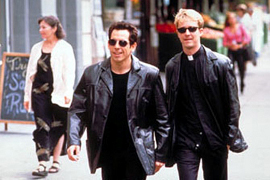 Ben Stiller and Edward Norton in Keeping the Faith