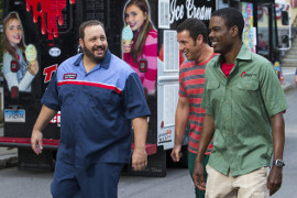 Kevin James, Adam Sandler, and Chris Rock in Grown Ups 2