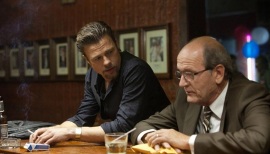 Brad Pitt and Richard Jenkins in Killing Them Softly