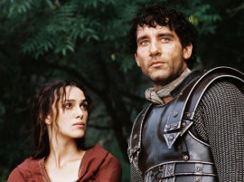 Keira Knightley and Clive Owen in King Arthur