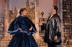 Rochelle and Jonathan Schrader in The King & I