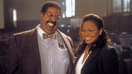 Eddie Murphy and Janet Jackson in Nutty Professor II: The Klumps