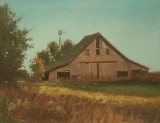 'Landscape (Grey Barn)' (1990)