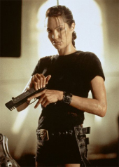 Angelina Jolie in Lara Croft, Tomb Raider