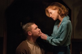 Tom Hardy and Jessica Chastain in Lawless