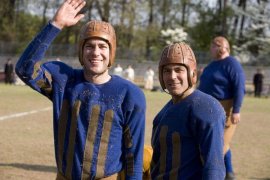 John Krasinski and George Clooney in Leatherheads