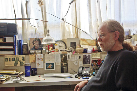 Leslie Bell in his office. Photo Corey Wieckhorst.