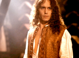 Johnny Depp in The Libertine