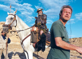 Jean Rochefort and Terry Gilliam in Lost in La Mancha