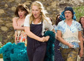 Christine Baranski, Meryl Streep, and Julie Walters in Mamma Mia!