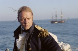 Russell Crowe in Master and Commander: The Far Side of the World