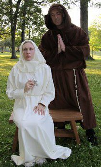 Amanda Wales and Michael King in Genesius Guild's Measure for Measure