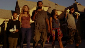 Alex Henderson, Zulay Henao, Mike Epps, Bresha Webb, and Lil Duval in Meet the Blacks
