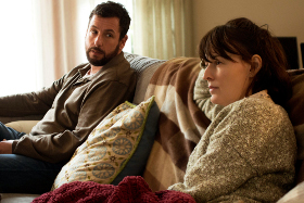 Adam Sandler and Rosemarie DeWitt in Men, Women & Children