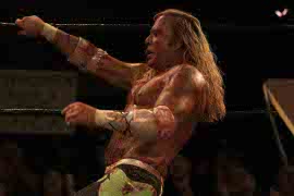 Mickey Rourke in The Wrestler