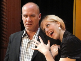 Brad Hauskins and Jessica Swersey in Mid-Life! The Crisis Musical