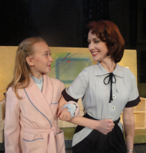 Laila Haley and Erin Churchill in Miracle on 34th Street