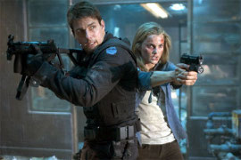 Tom Cruise and Keri Russell in Mission: Impossible III