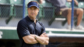 Brad Pitt in Moneyball