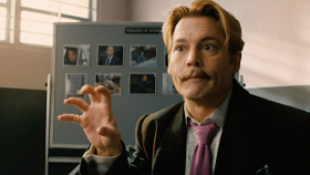 Johnny Depp in Mortdecai