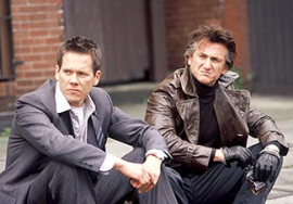 Kevin Bacon and Sean Penn in Mystic River