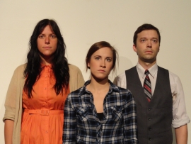 Sara King, Kelly Lohrenz, and Steve Lasiter in Next to Normal