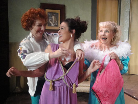 Nancy Evans, Adelina Feldman-Schultz, and Sherry Konjura in Nana's Naughty Knickers
