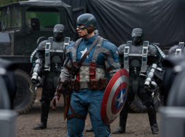 Chris Evans in Captain America: The First Avenger