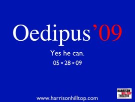 Oedipus Rex poster art