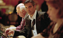 George Clooney in Ocean's Eleven