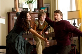 Jennifer Garner, C.J. Adams, and Joel Edgerton in The Odd Life of Timothy Green